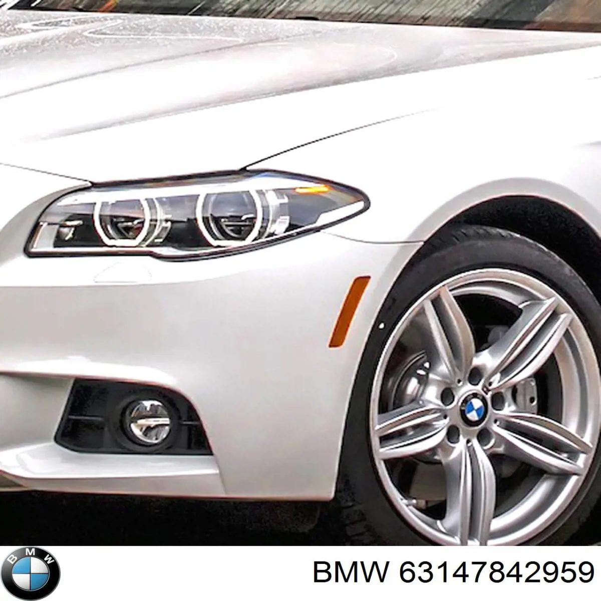 Катафот (відбивач) переднього бампера, лівий BMW 63147842959 ціна, від 44.05 USD