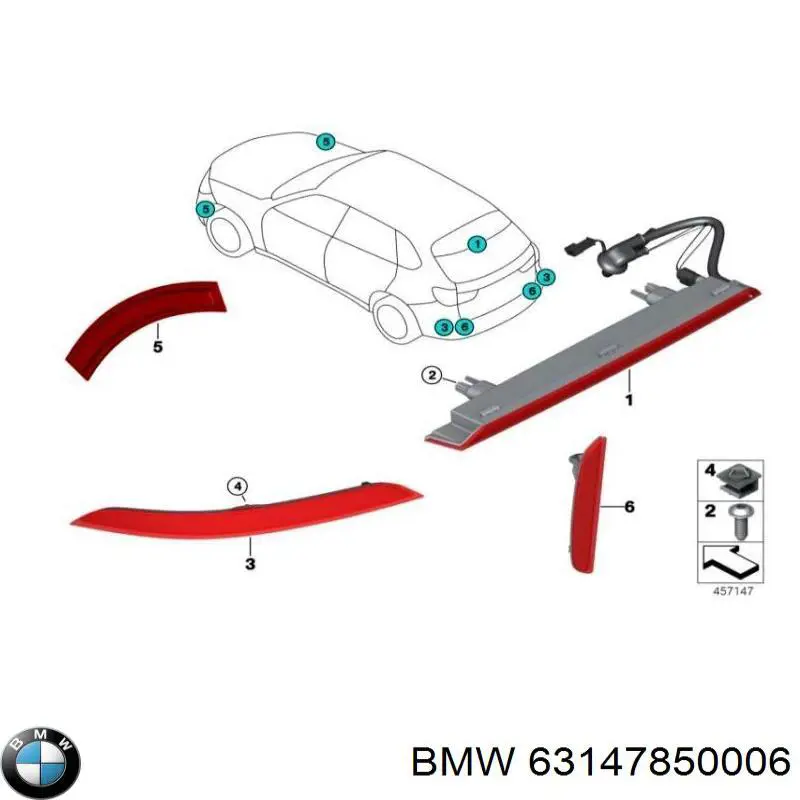 63147850006 BMW 