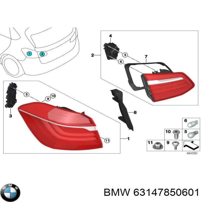 63147850601 BMW 