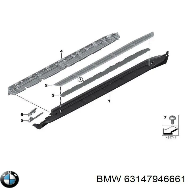  BMW 63147946661 ціна, від 28.22 USD