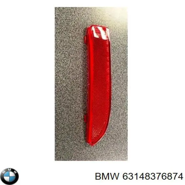 Правий катафот бампера BMW 63148376874 ціна, від 25.34 USD