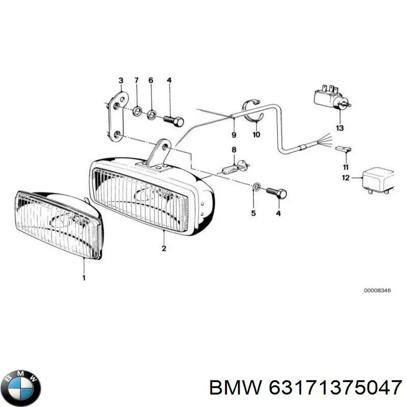  BMW 63171375047 ціна, від 18.21 USD