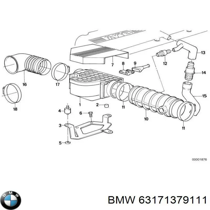 63171379111 BMW 