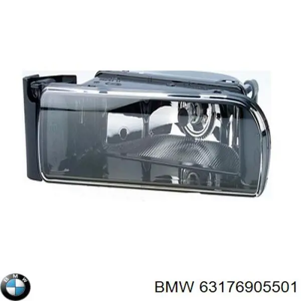 Туманка ліва BMW 63176905501 ціна, від 165.16 USD