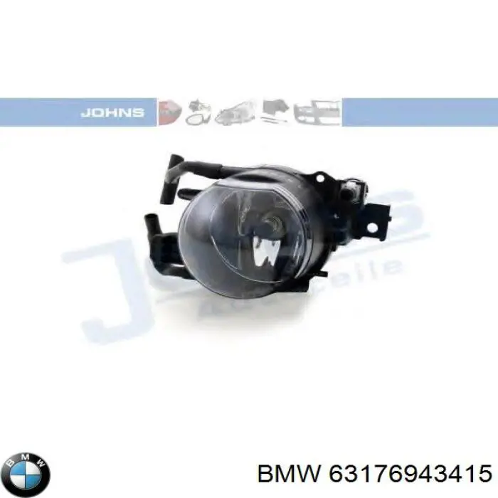 Фара, ліва BMW 6943415