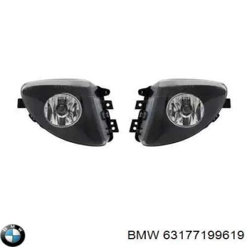 Купити 63177199619 BMW Фара протитуманна, ліва