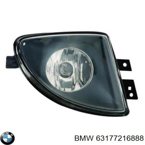 Фара протитуманна, права 63177216888 BMW