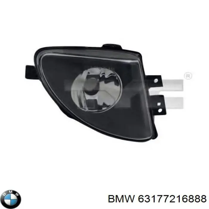 Фара протитуманна, права BMW 63177216888