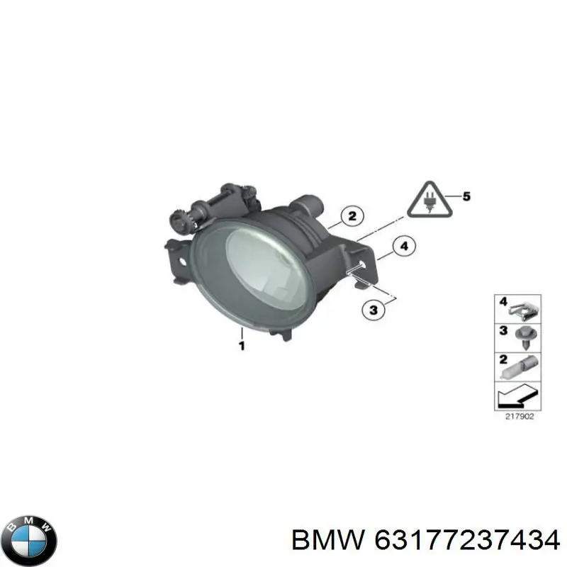 Фара протитуманна, права Autotechteile 7016339 ціна, від 54.52 USD