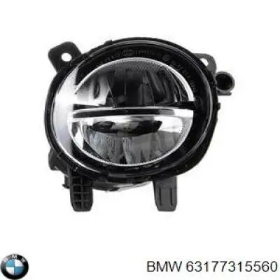 Туманка права BMW 63177315560 ціна, від 54.11 USD