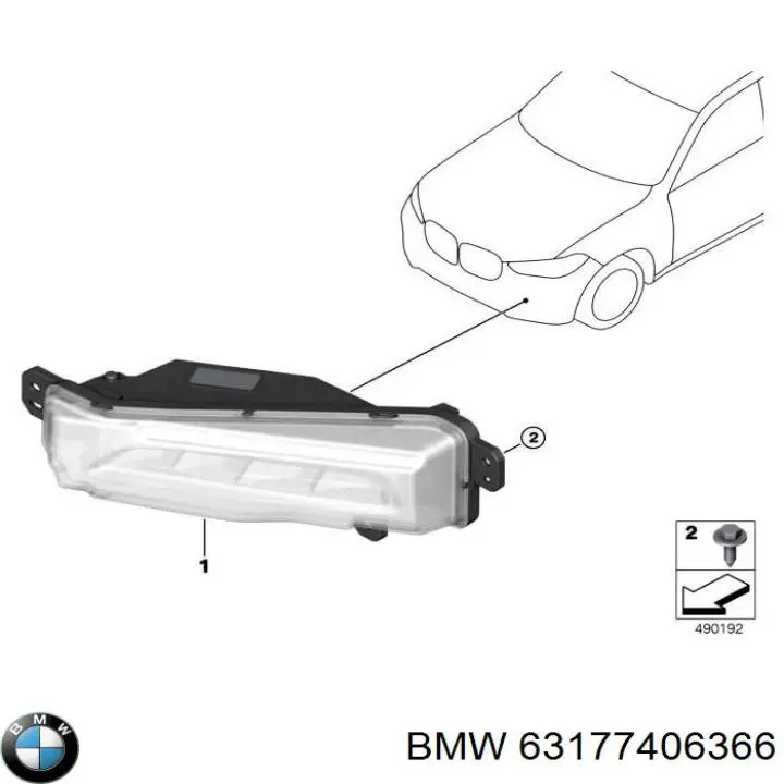  63177406366 BMW