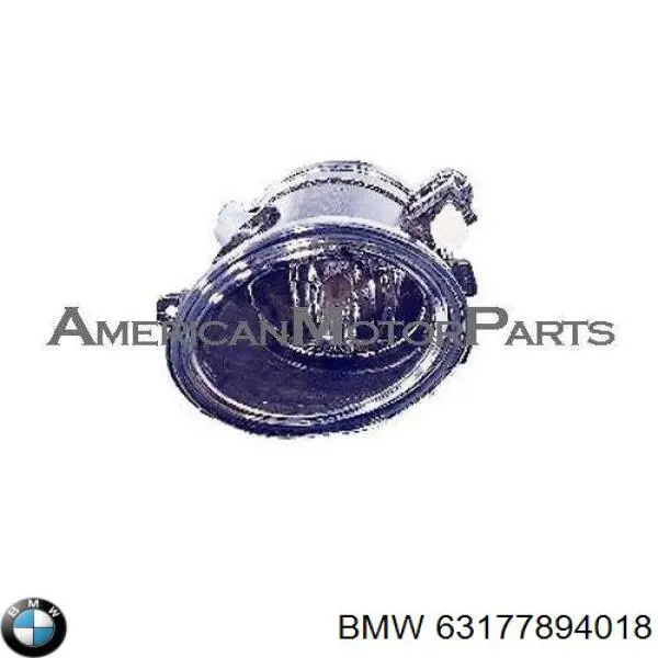 Фара протитуманна, права 63177894018 BMW