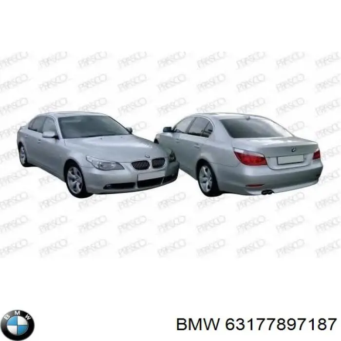 Купити 63177897187 BMW Фара протитуманна, ліва