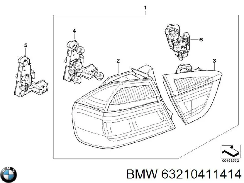  63210411414 BMW