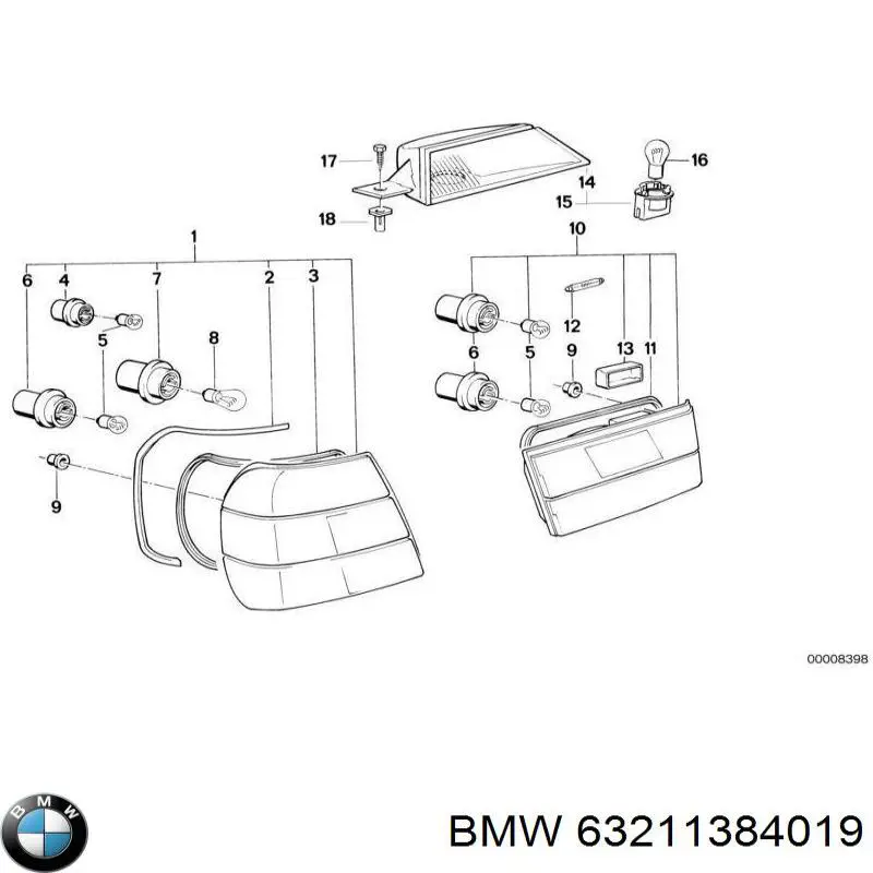  BMW 63211384019 ціна, від 36.74 USD