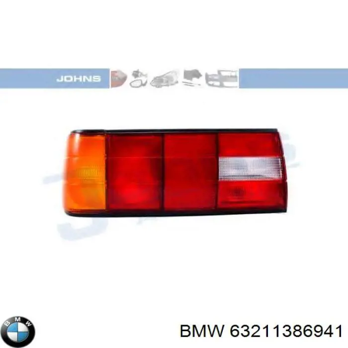 Ліхтар задній лівий BMW 63211386941 ціна, від 44.33 USD