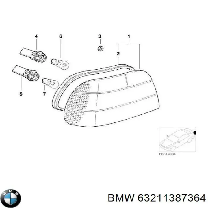  63211387364 BMW