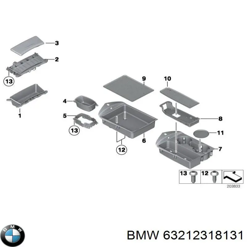  BMW 63212318131 ціна, від 40.51 USD