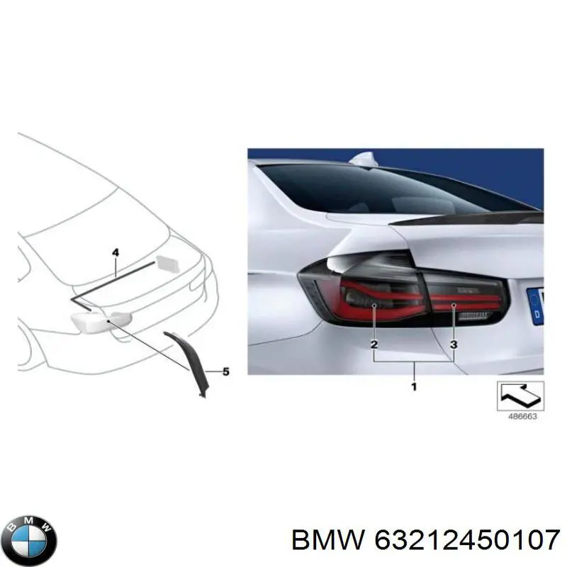  BMW 63212450107 ціна, від 349.42 USD