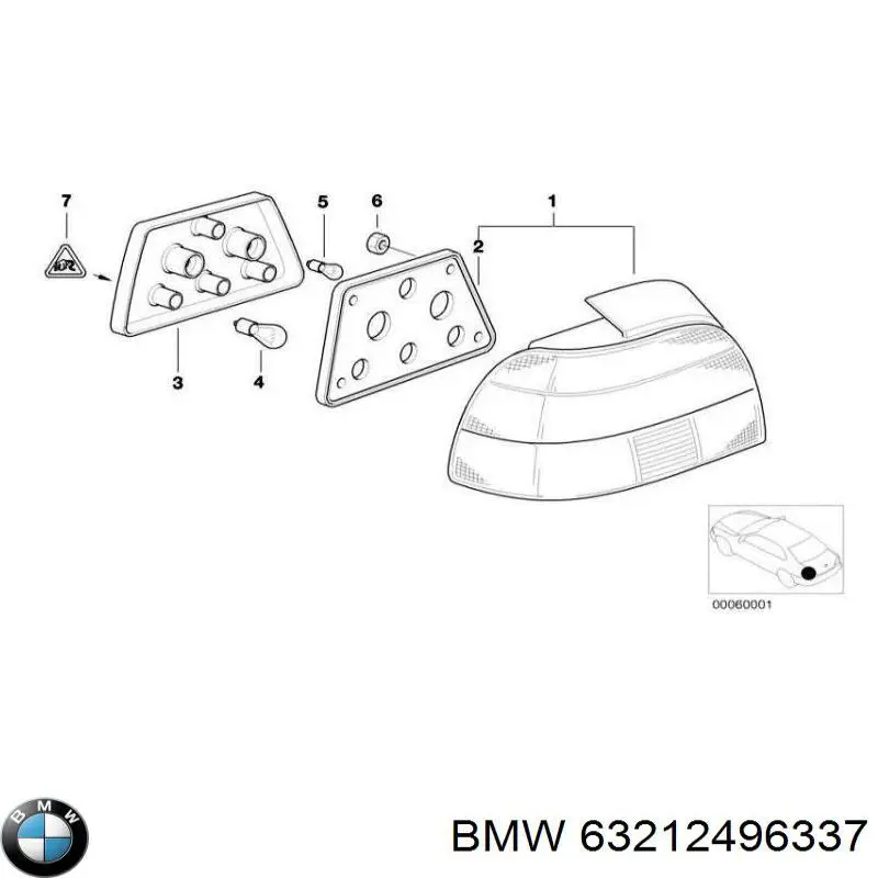 63212496337 BMW 