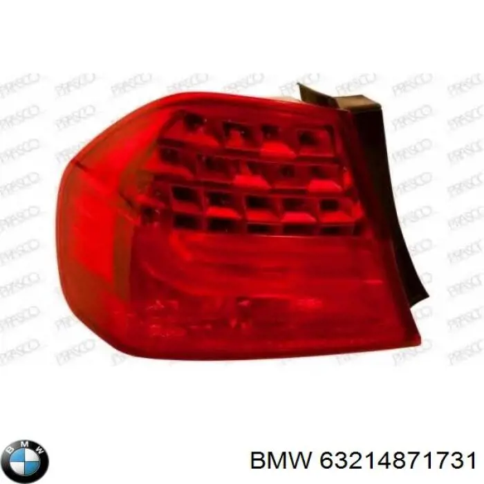 Задня ліва зовнішня фара BMW 63214871731 ціна, від 132.58 USD