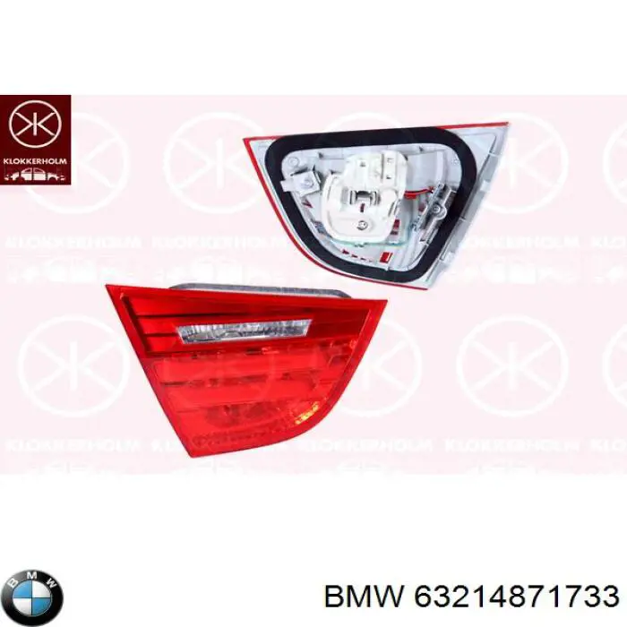 63214871733 BMW Ліхтар задній лівий, внутрішній