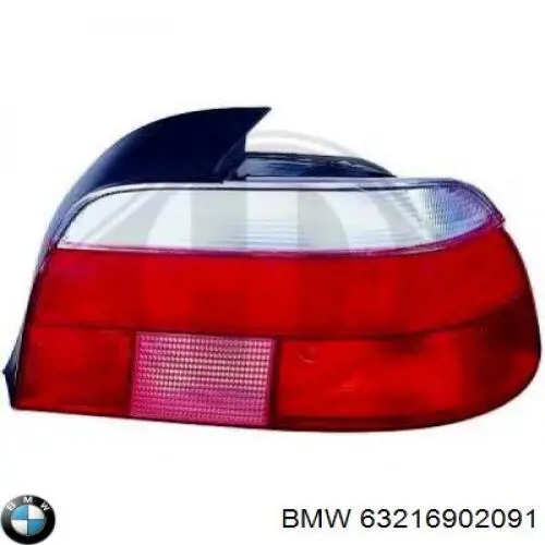 Задня ліва зовнішня фара BMW 63216902091 ціна, від 127.15 USD