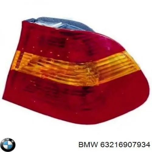Ліхтар задній правий, зовнішній 63216907934 BMW