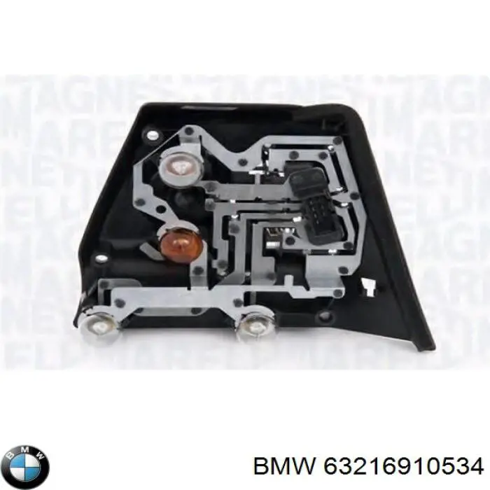 Ліхтар задній правий, зовнішній BMW 63216910534 ціна, від 33.35 USD