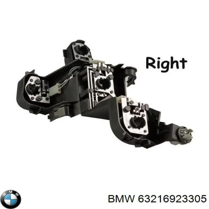 Задня ліва зовнішня фара BMW 63216923305 ціна, від 27.60 USD