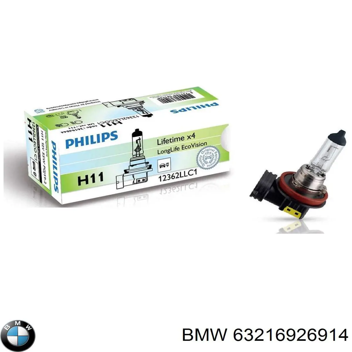 Лампи BMW 63216926914 ціна, від 6.15 USD