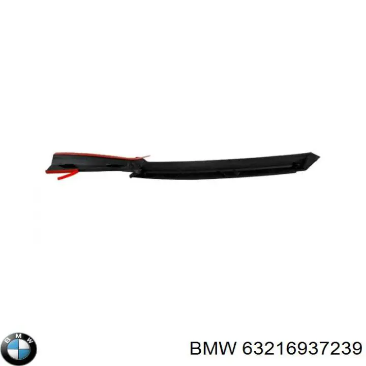 Ущільнювач ліхтаря заднього внутрішнього, лівого BMW 63216937239 ціна, від 21.52 USD