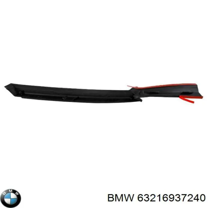 Ущільнювач ліхтаря заднього внутрішнього, лівого BMW 63216937240 ціна, від 19.27 USD