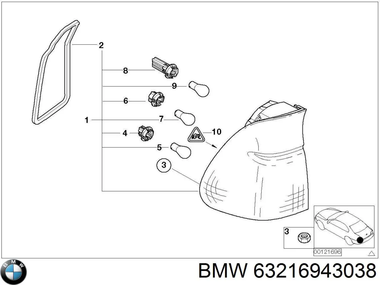  63210004569 BMW