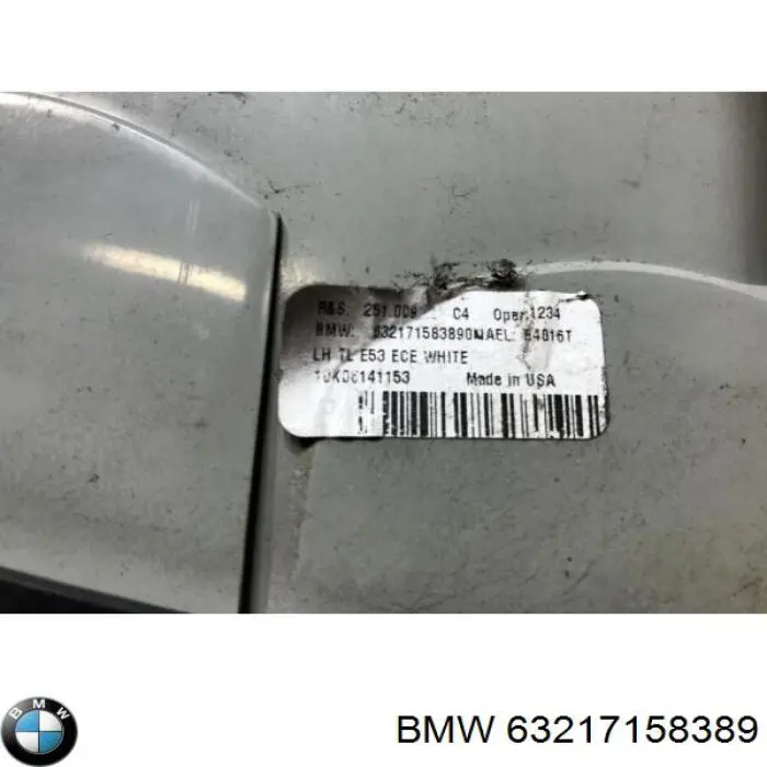 Купити 63217158389 BMW Ліхтар задній