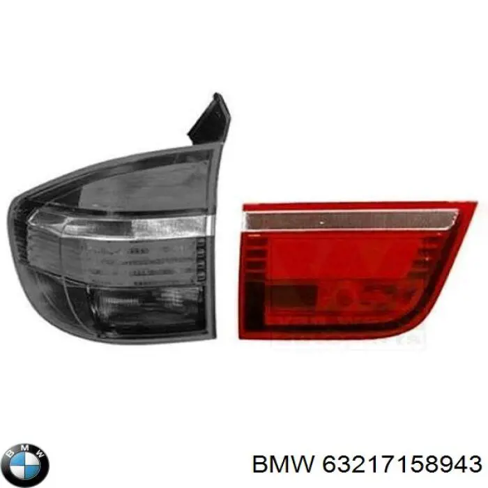 Задня ліва внутрішня фара BMW 7295339