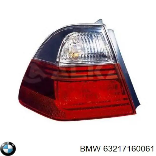 Задня ліва зовнішня фара BMW 63217160061 ціна, від 84.68 USD