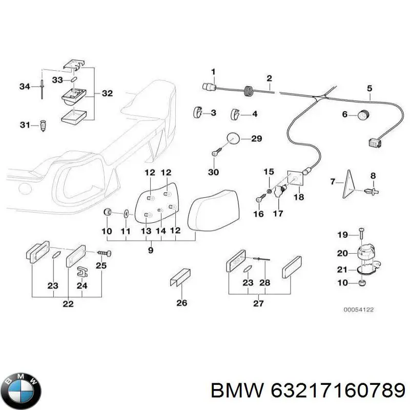 Лампи BMW 63217160789 ціна, від 0.51 USD