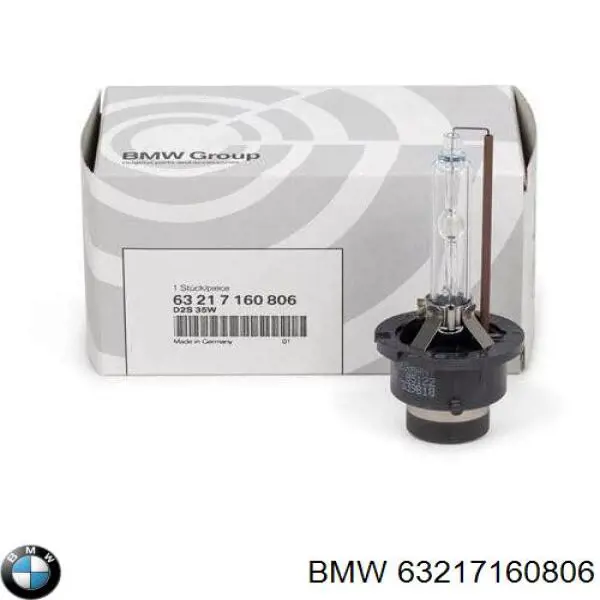 Лампочка ксеноновая 63217160806 BMW