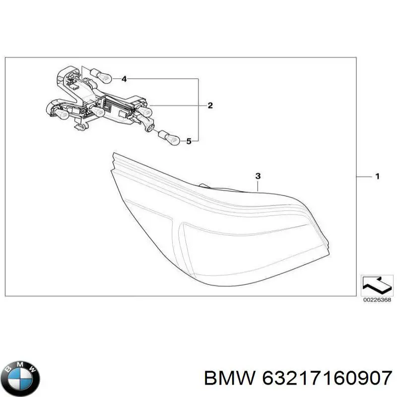 63217160907 BMW 