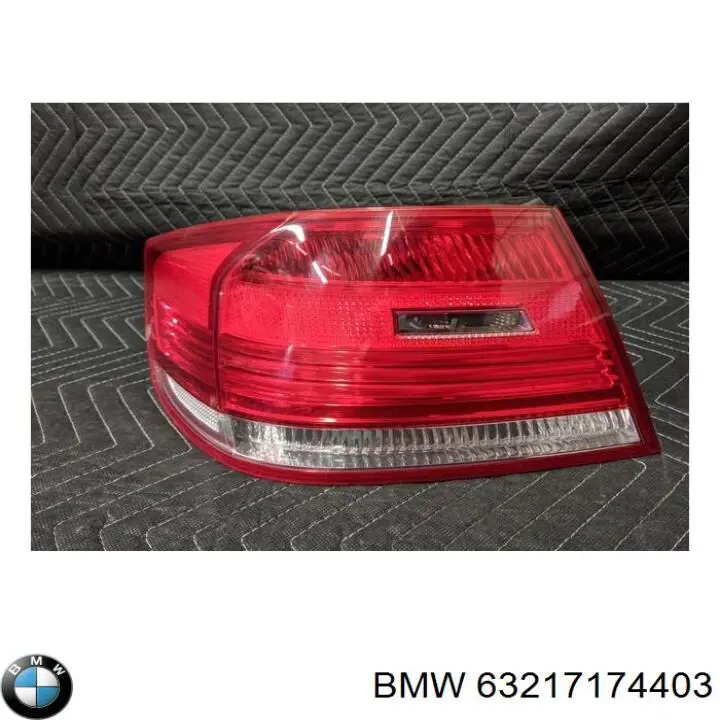 Задня ліва зовнішня фара BMW 63217174403 ціна, від 112.26 USD