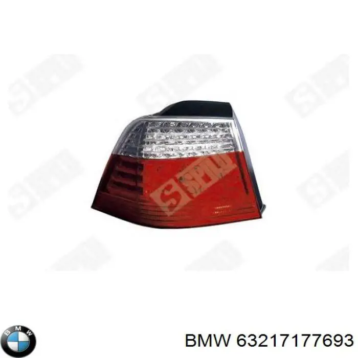 Ліхтар задній лівий BMW 63217177693 ціна, від 173.03 USD