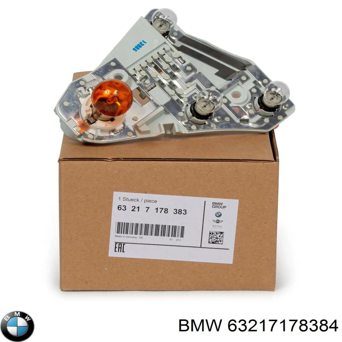 63217178384 BMW Плата заднього ліхтаря, контактна