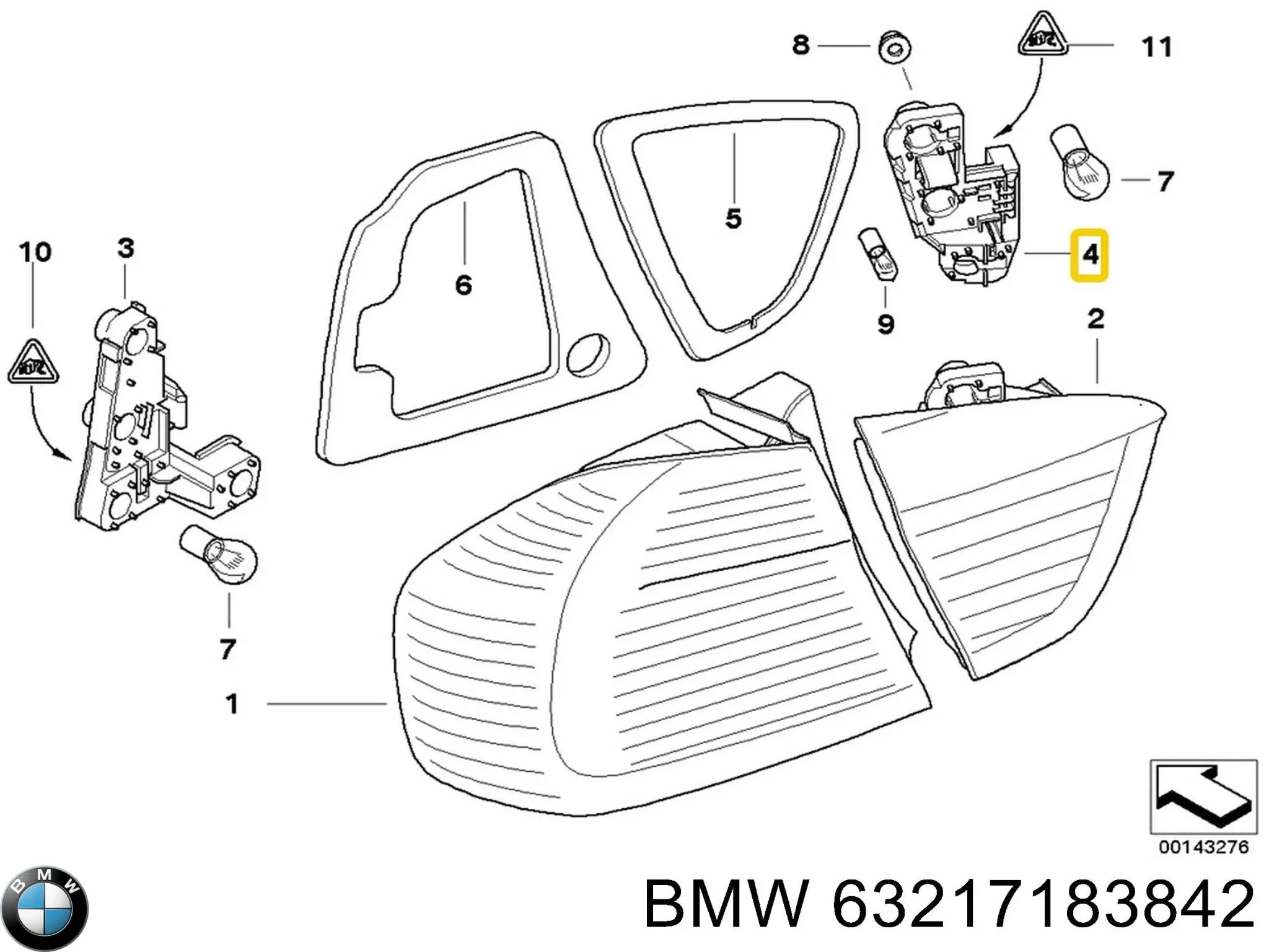  BMW 63217183842 ціна, від 44.33 USD