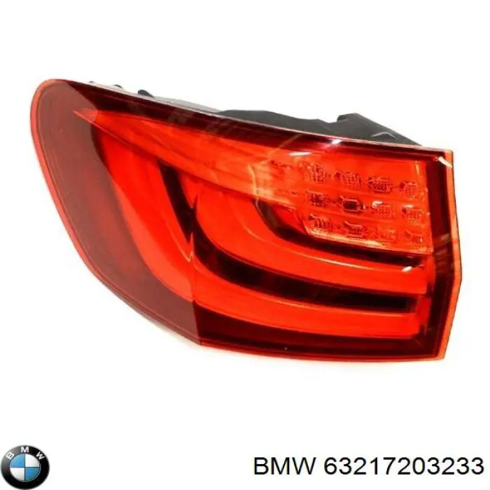 Ліхтар задній лівий, зовнішній 63217203233 BMW