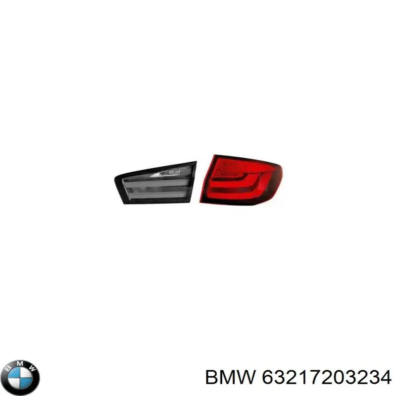Ліхтар задній правий, зовнішній BMW 63217203234 ціна, від 126.66 USD