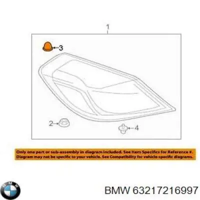  63217216997 BMW