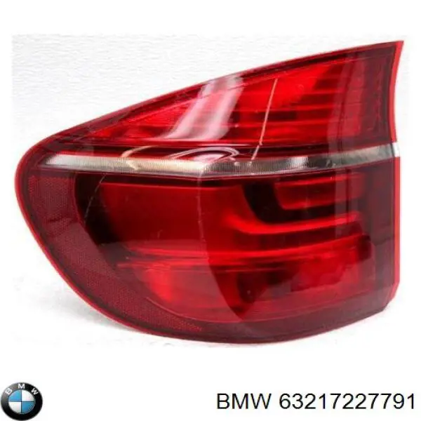Задня ліва зовнішня фара BMW 63217227791 ціна, від 63.33 USD