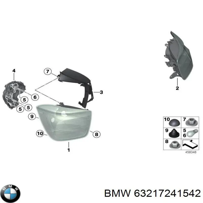 Задні ліхтарі BMW 63217241542 ціна, від 122.49 USD
