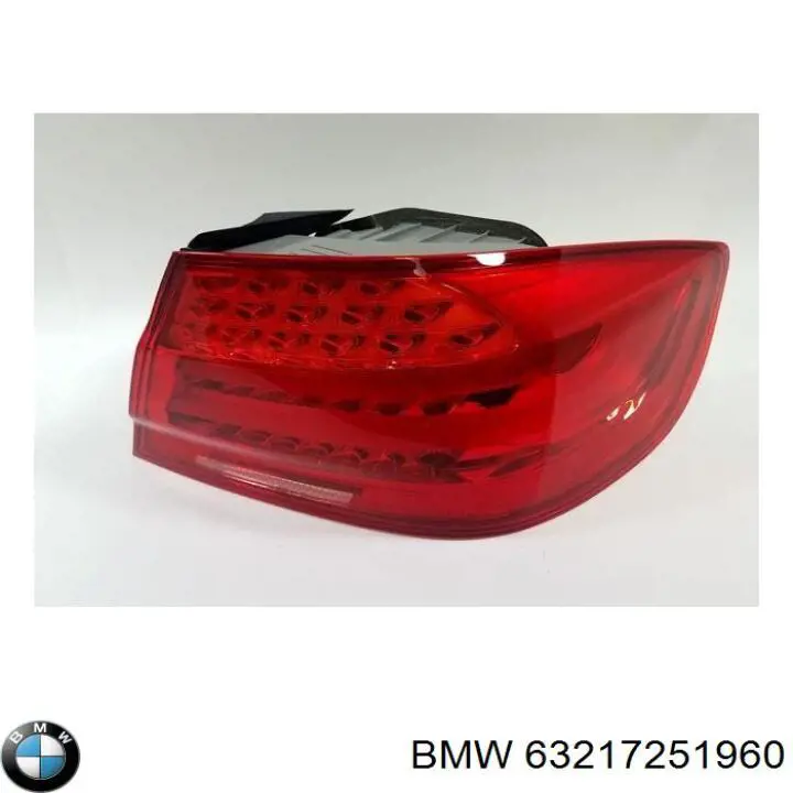 Ліхтар задній правий, зовнішній BMW 63217251960 ціна, від 89.50 USD